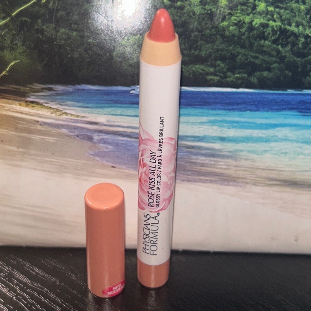 Physicians Formula Rose Kiss All Day Glossy Lip Color Sweet Nothings NEW
